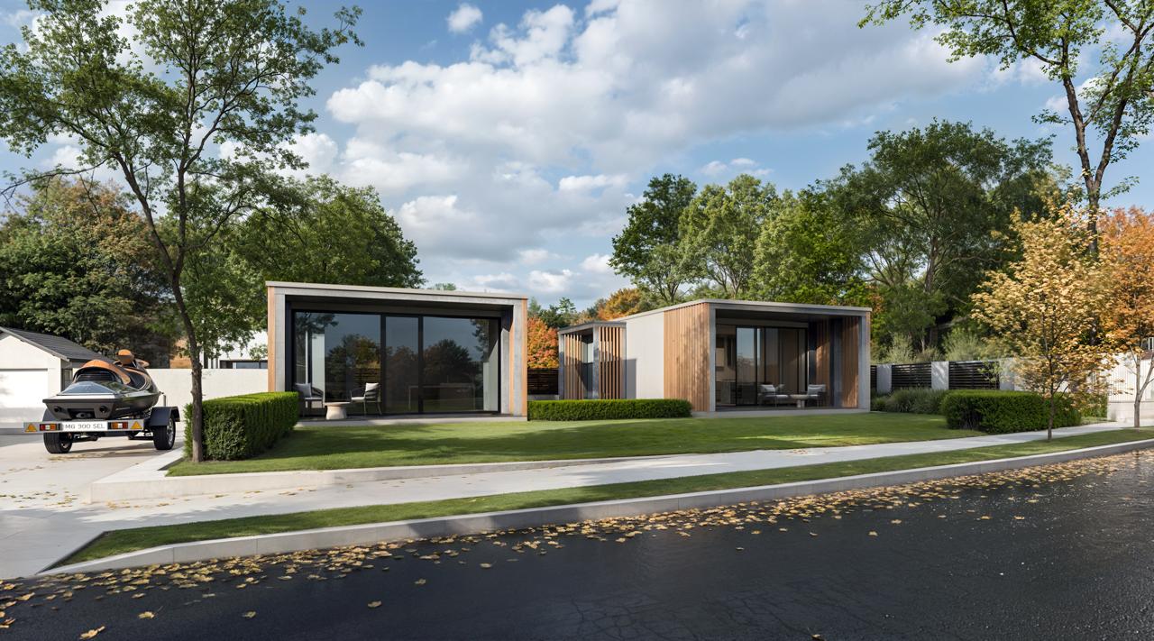 Модульный дом BR45 и BR77